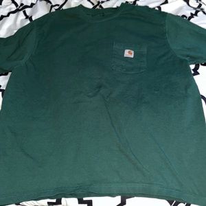 Carhartt Dark Green Short Sleeve T-Shirt
